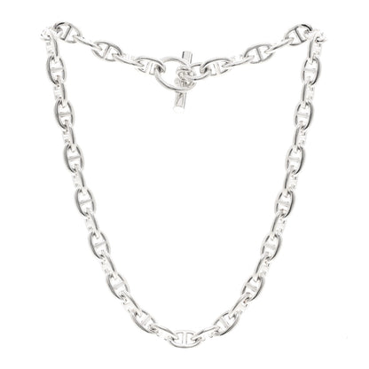 Hermes Sterling Silver Chaine D'Ancre Necklace PM 3 of 6
