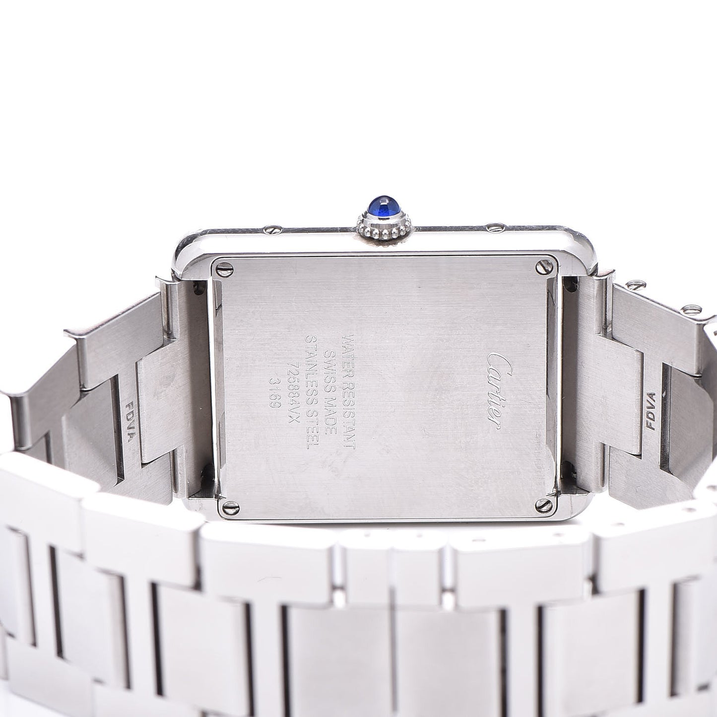 Stainless Steel 27mm Tank Solo Quartz Watch