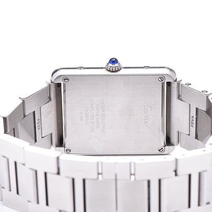 Cartier Stainless Steel 27mm Tank Solo Quartz Watch 4 of 8