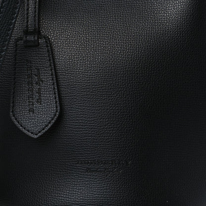 Burberry London Grainy Calfskin Small Lorne Bucket Crossbody Black 7 of 9