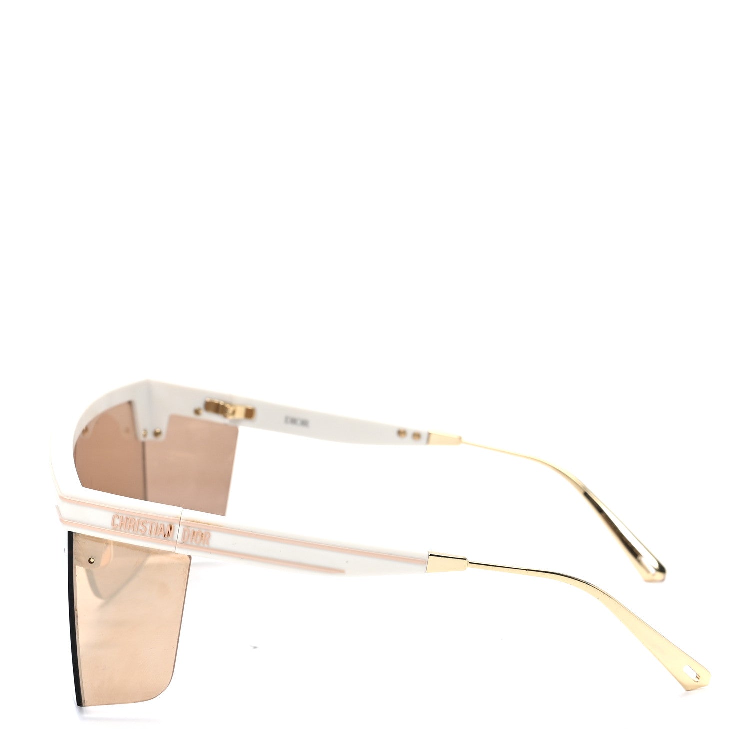 Christian Dior Oblique Diorclub M1U Mask Sunglasses White 3 of 6