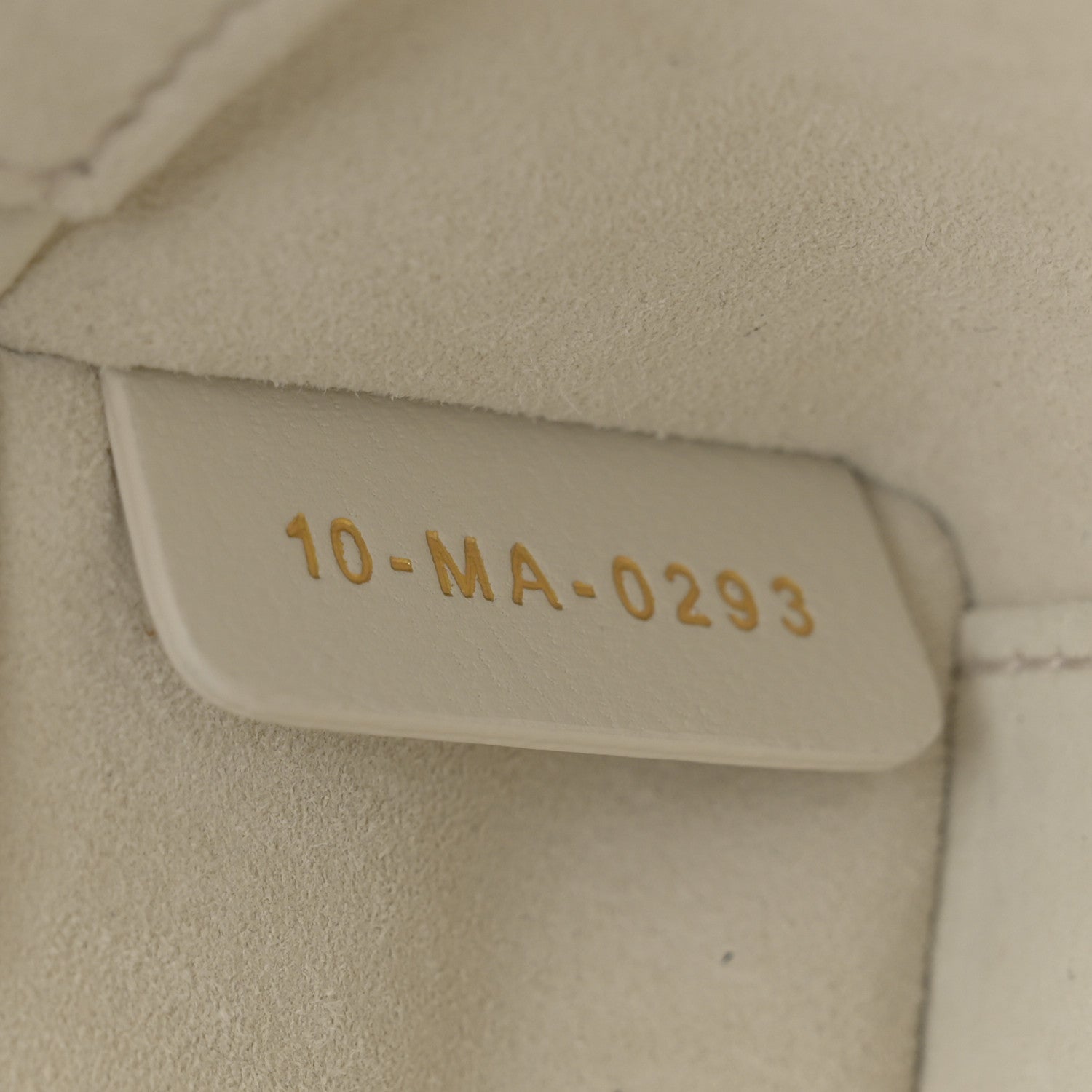 Christian Dior Lambskin Cannage Dioramour Micro Lady D-Joy Latte 7 of 11