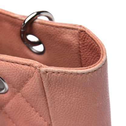 Chanel Caviar Quilted Petit Shopping Tote PST Pink 18 of 22