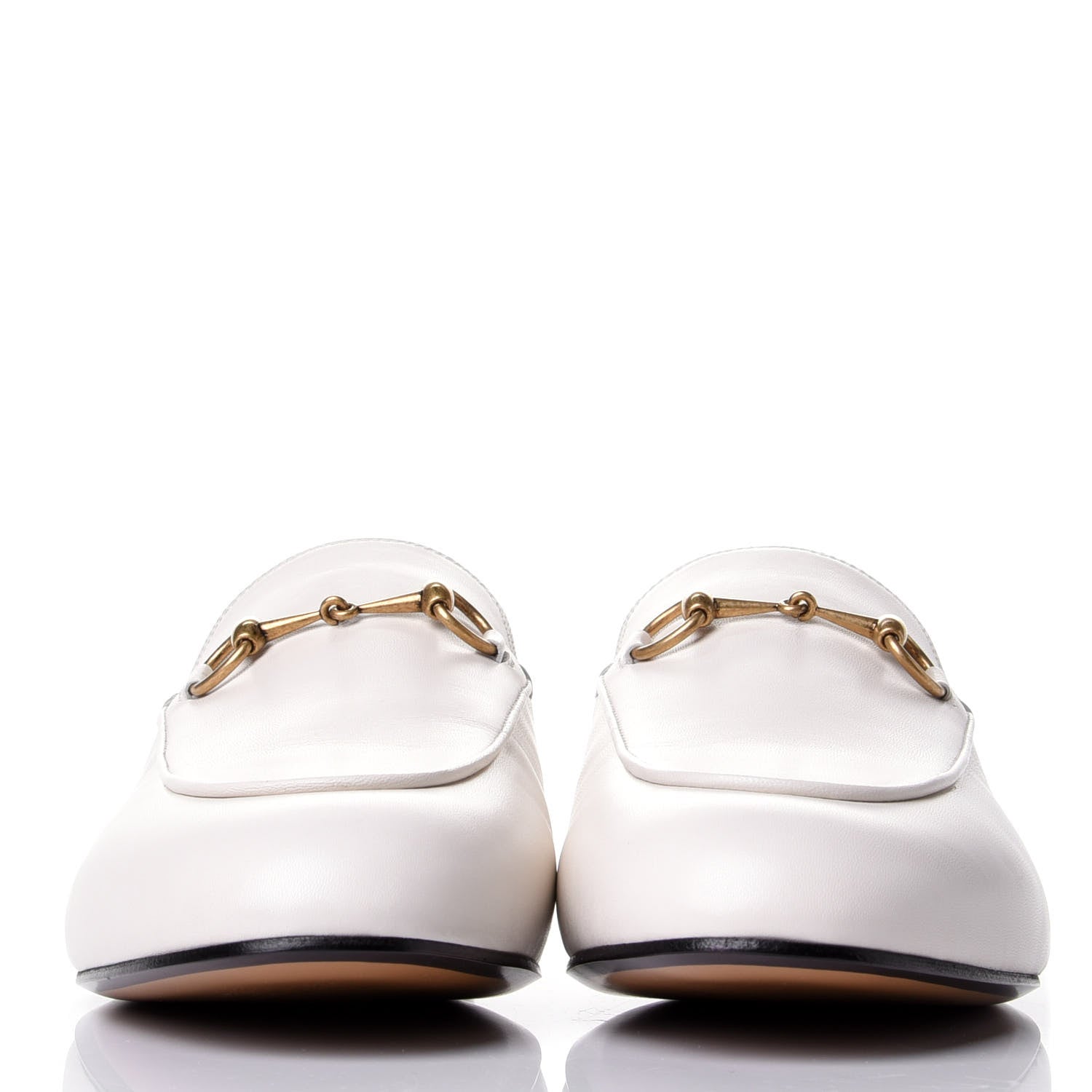 Gucci Malaga Kid Womens Princetown Slippers 39.5 Mystic White 2 of 11