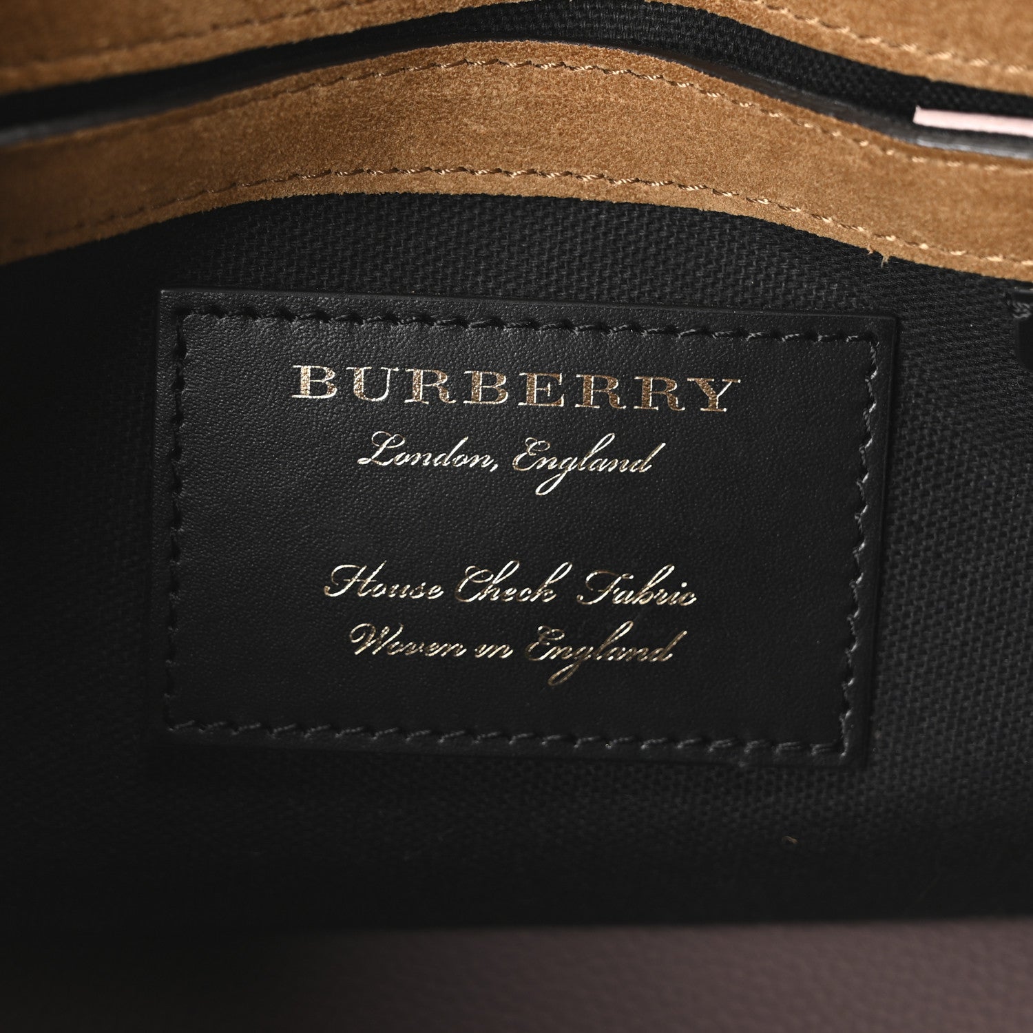 Burberry Derby Calfskin House Check Small Macken Crossbody Bag Pale Orchid 6 of 10