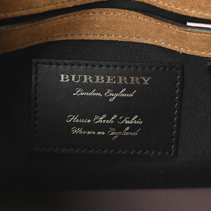 Burberry Derby Calfskin House Check Small Macken Crossbody Bag Pale Orchid 6 of 10