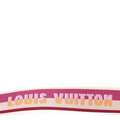 Louis Vuitton Jacquard Speedy Bandouliere 20 Shoulder Strap Fuchsia 4 of 5