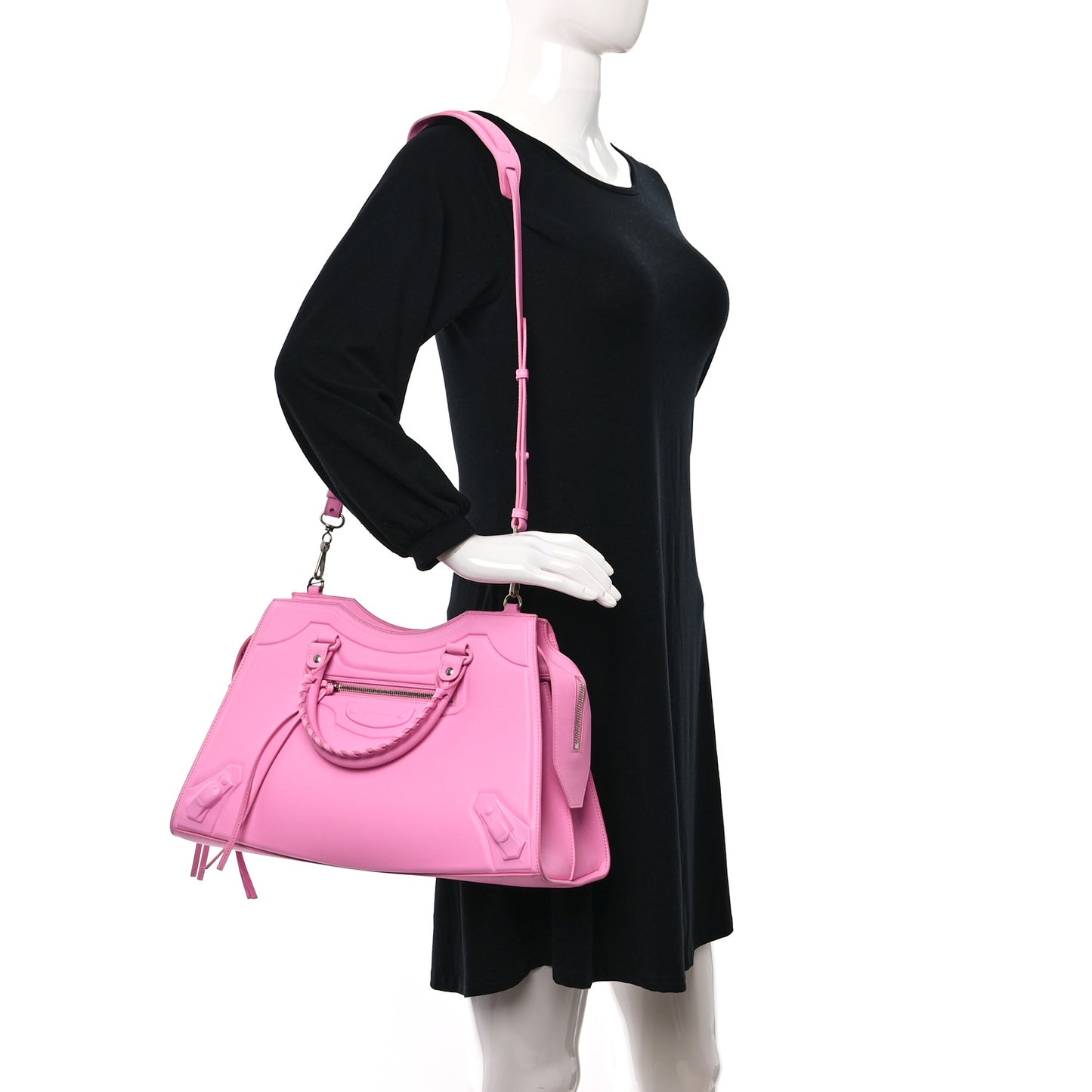 Cake Calfskin Tonal Hardware Neo Classic City Rose