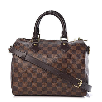 Louis Vuitton Damier Ebene Speedy Bandouliere 25 1 of 13