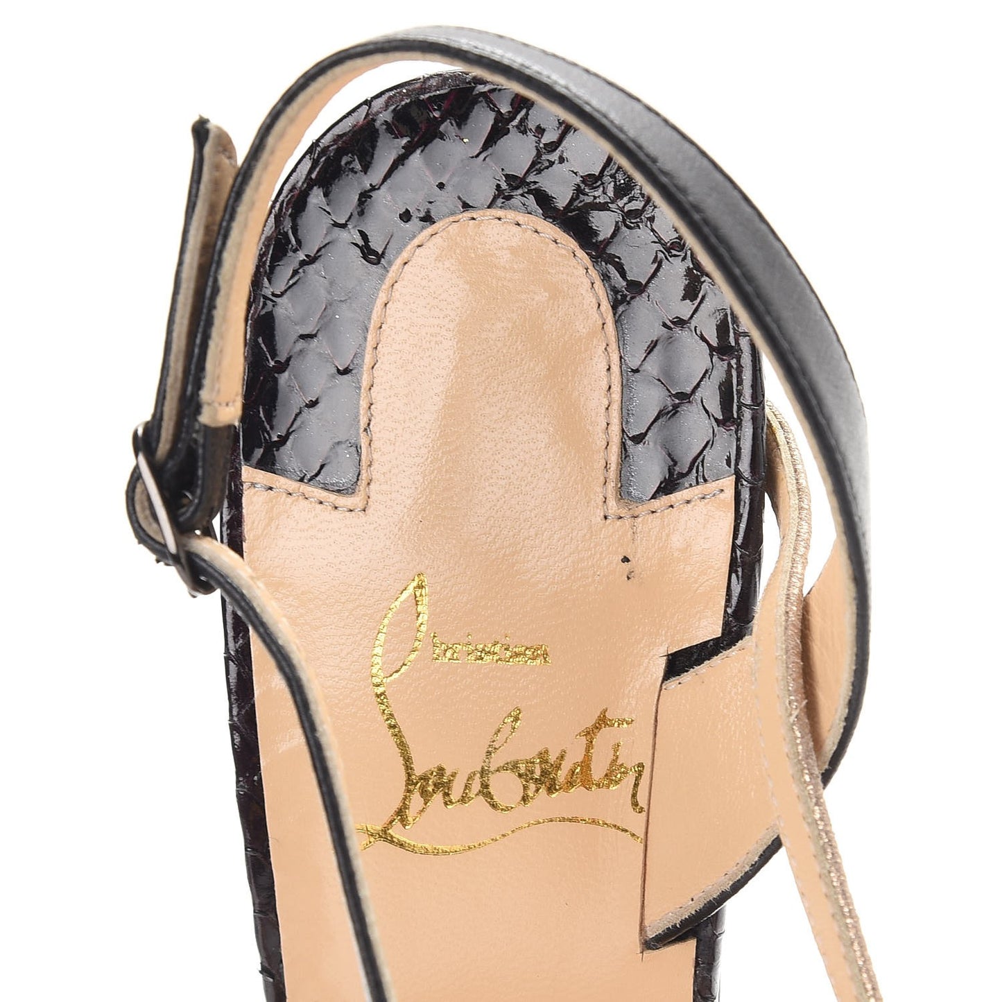 Python Kid Suede Mesh Evoluta 100 Pumps 38.5 Multi