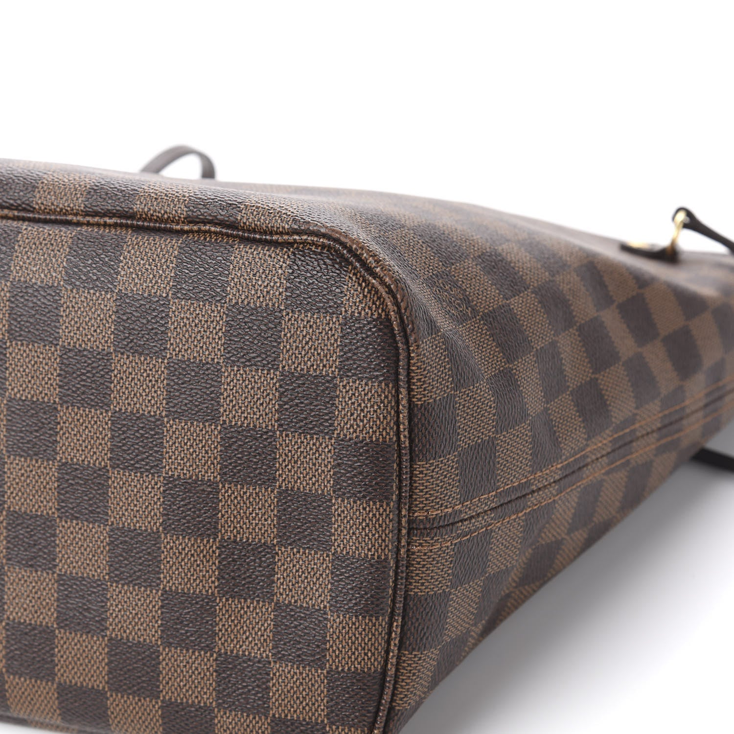 Louis Vuitton Damier Ebene Neo Neverfull MM Rose Ballerine 11 of 11