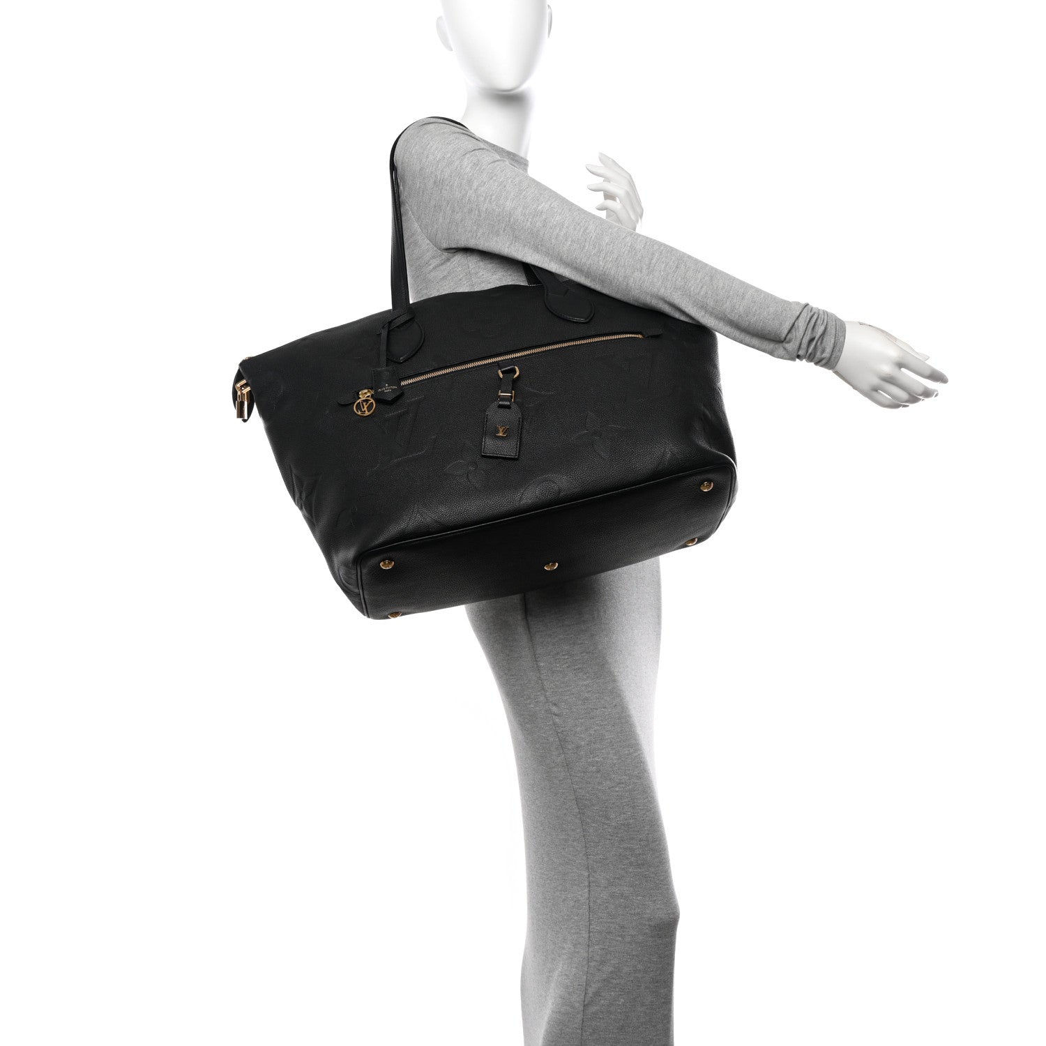 Louis Vuitton Empreinte Monogram Giant Travel Bag Black 2 of 15