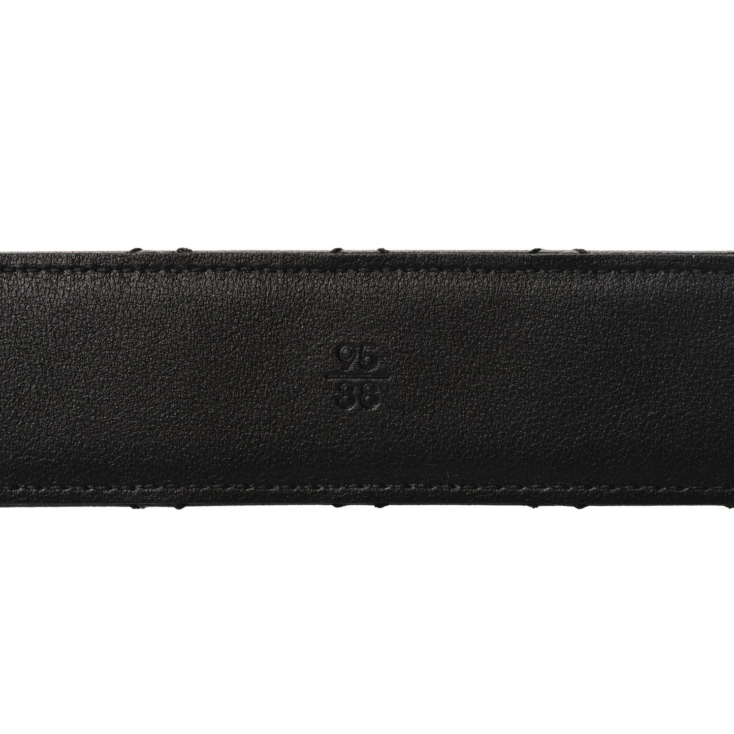 Lambskin Quilted CC Chain Belt 95 38 Black