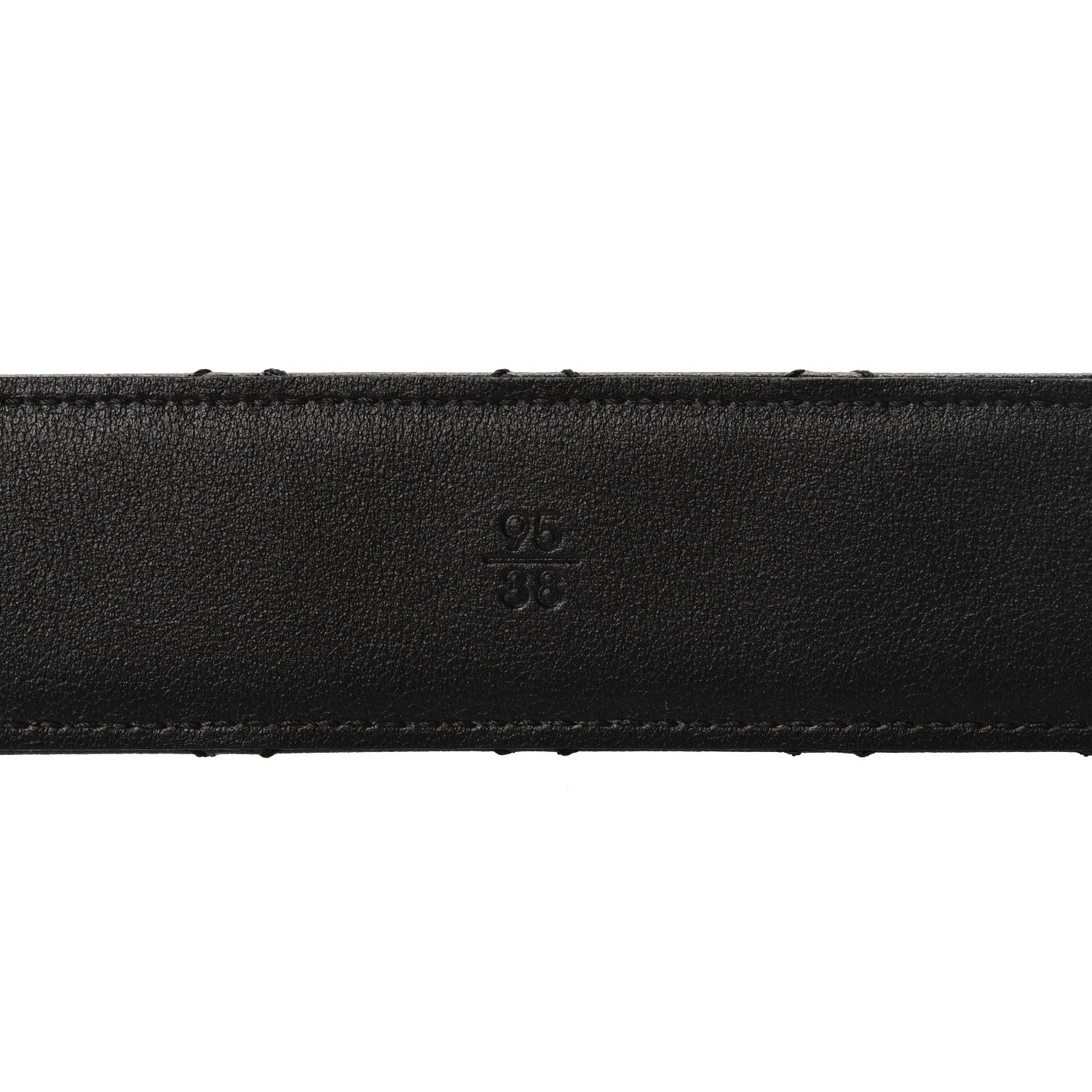 Chanel Lambskin Quilted CC Chain Belt 95 38 Black 6 of 8