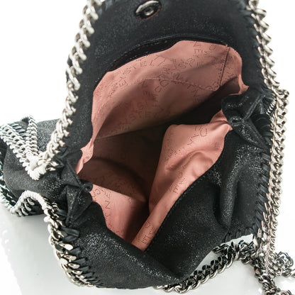 Stella McCartney Shaggy Deer Mini Falabella Tote Black 5 of 7
