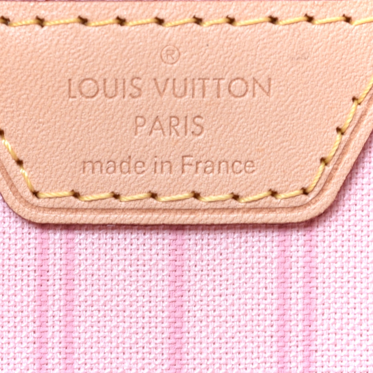 Damier Azur Neo Neverfull MM Rose Ballerine