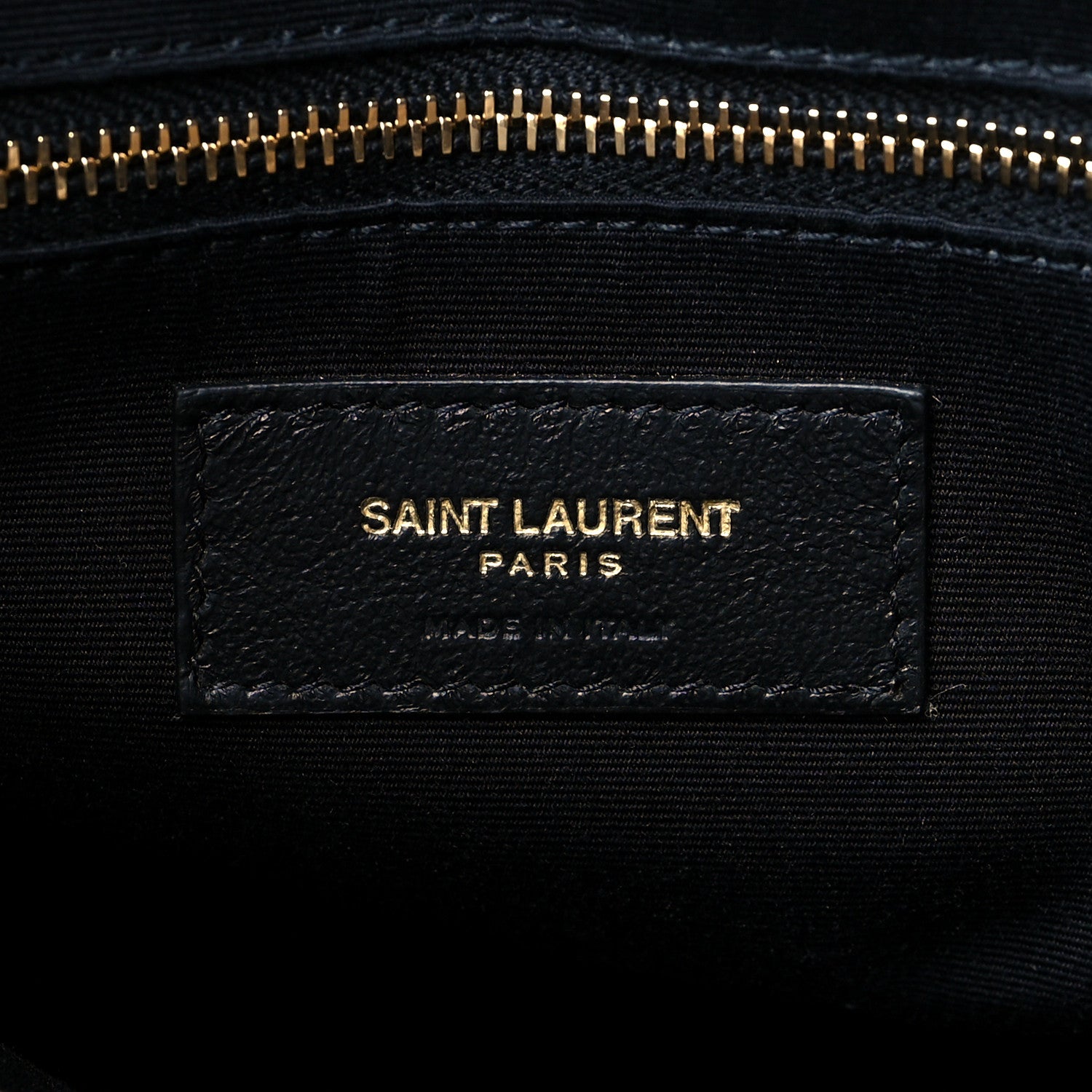 Saint Laurent Calfskin Matelasse Large Loulou Monogram Chain Satchel Dark Beige 5 of 9