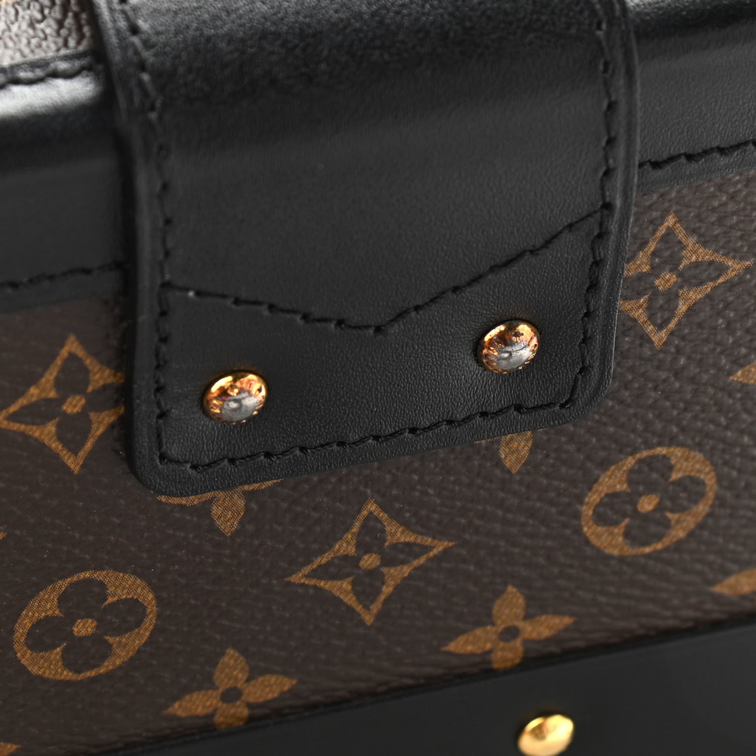 Louis Vuitton Monogram Petite Malle Black 11 of 12