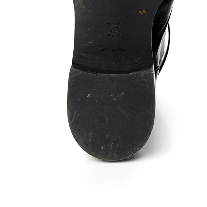 Louis Vuitton Calfskin Wonderland Ranger Boots 40 Black 15 of 16