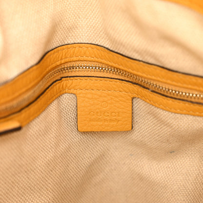 Gucci Monogram Medium Diana Bamboo Shoulder Bag Yellow 6 of 11