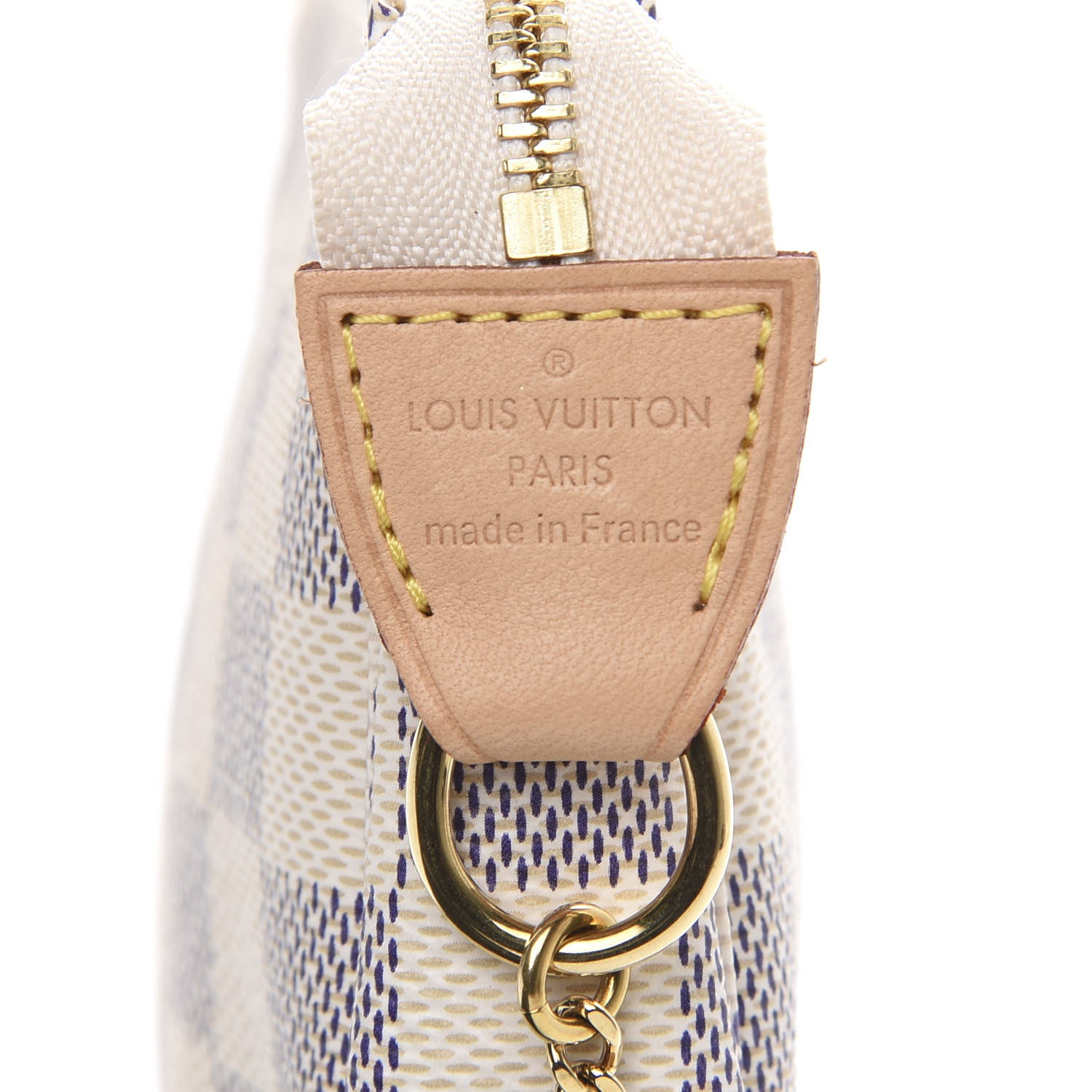 Louis Vuitton Damier Azur Mini Pochette Accessories 7 of 9