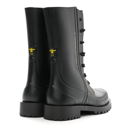 Christian Dior Rubber Diorcamp Low Boots 37 Black 4 of 7