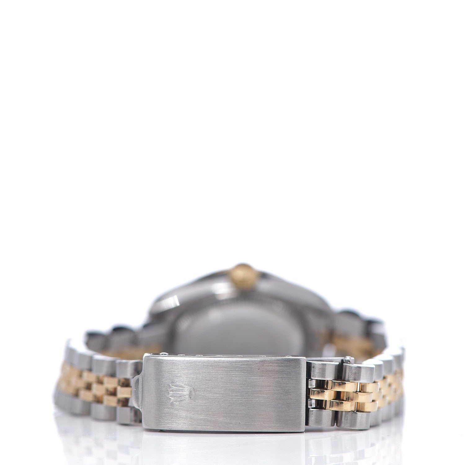 Rolex Stainless Steel 18K Yellow Gold 26mm Oyster Perpetual Datejust Watch White Roman 69173 3 of 4