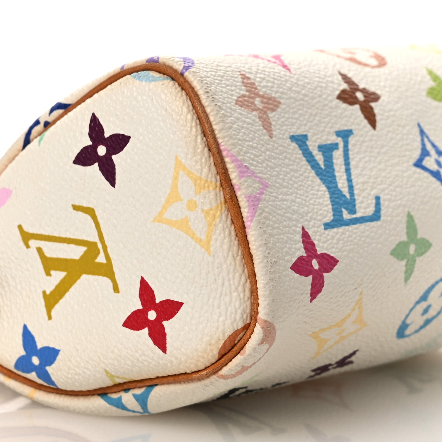 Louis Vuitton Monogram Multicolor Mini Sac HL Speedy White 8 of 11
