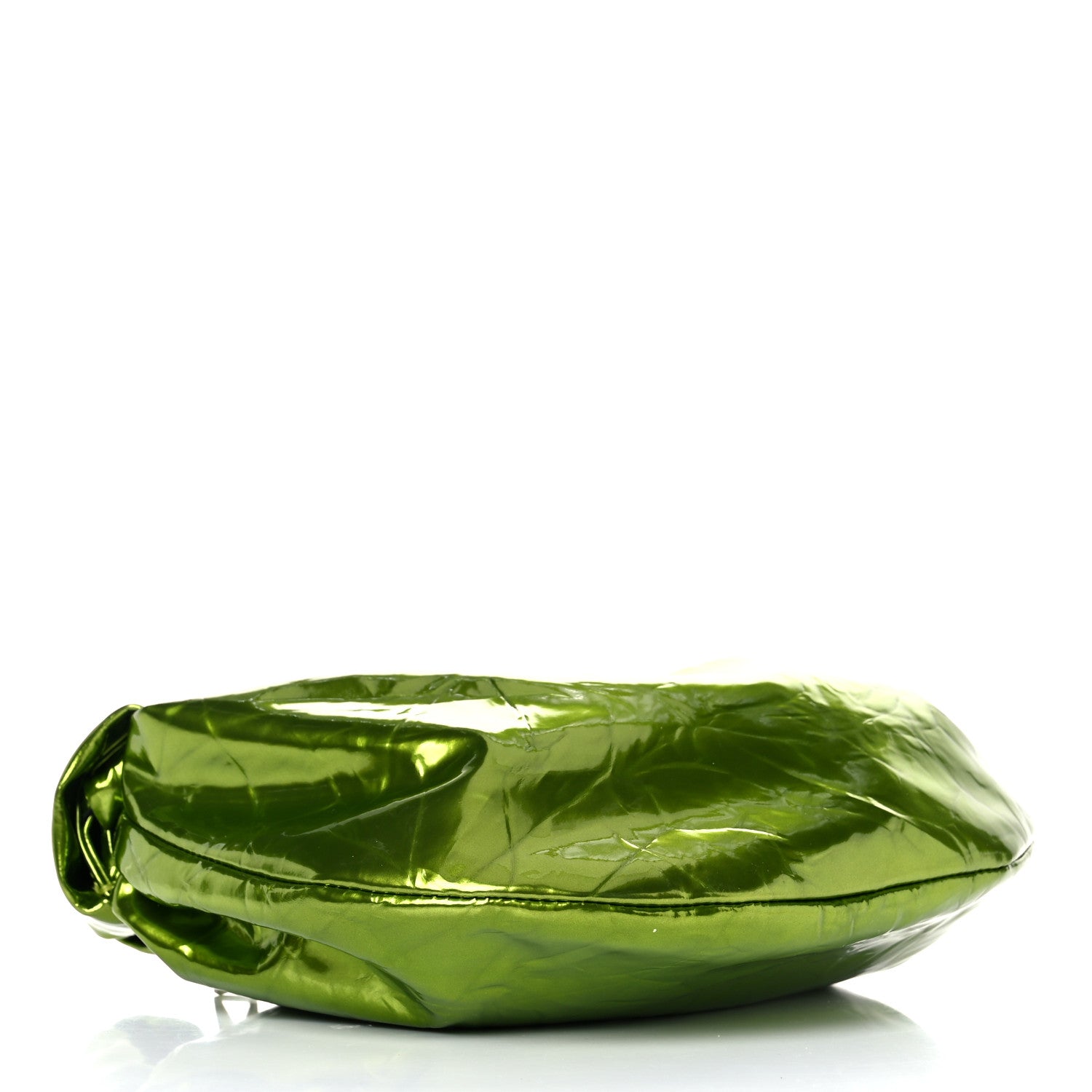 Bottega Veneta Metallic Crushed Calfskin Mini Jodie Chlorophyll 4 of 9