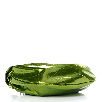 Bottega Veneta Metallic Crushed Calfskin Mini Jodie Chlorophyll 4 of 9