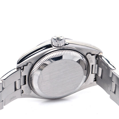Rolex Stainless Steel 26mm Oyster Perpetual Date Watch White Roman 79160 7 of 8