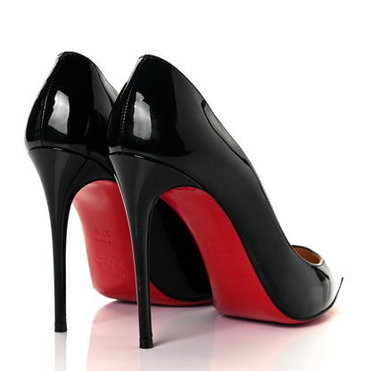 Christian Louboutin Patent Pigalle Follies 100 Pumps 37.5 Black 10 of 30