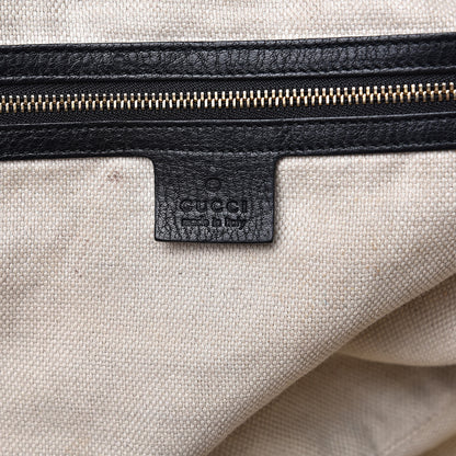 Gucci Pebbled Calfskin Medium Soho Bowler Black 6 of 15