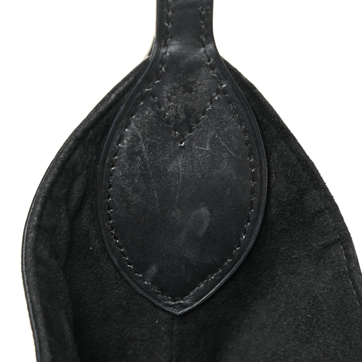 Monogram Flower Hobo Black