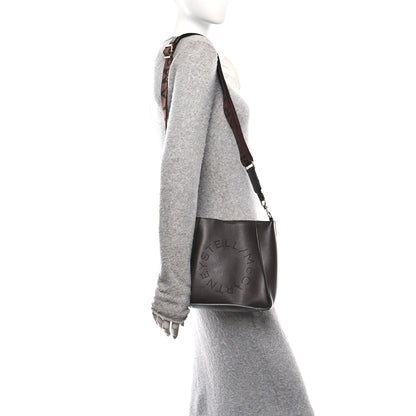 Stella McCartney Eco Alter Nappa Perforated Logo Tiny Crossbody Cinnamon 2 of 10