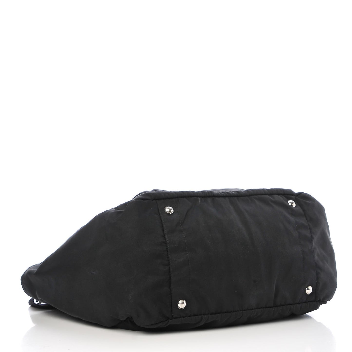 Tessuto Nylon Vela Diaper Bag Black