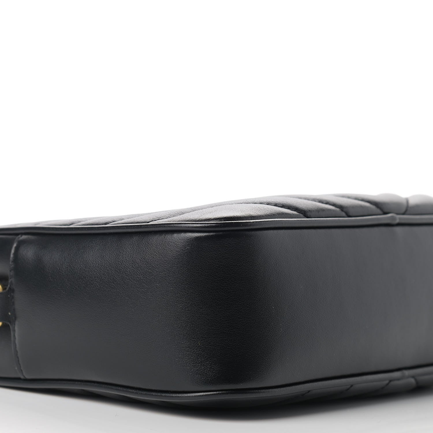 Saint Laurent Calfskin Matelasse Monogram Lou Camera Bag Black 8 of 11