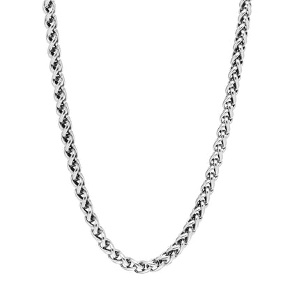 David Yurman Sterling Silver 14K Yellow Gold 8mm Wheat Chain Necklace 1 of 4