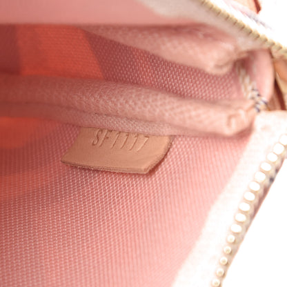 Louis Vuitton Damier Azur Tahitienne Mini Pochette Accessories 7 of 9