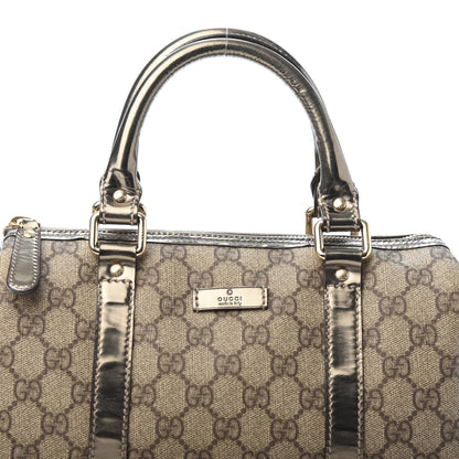Gucci GG Plus Monogram Small Joy Boston Metallic 9 of 11