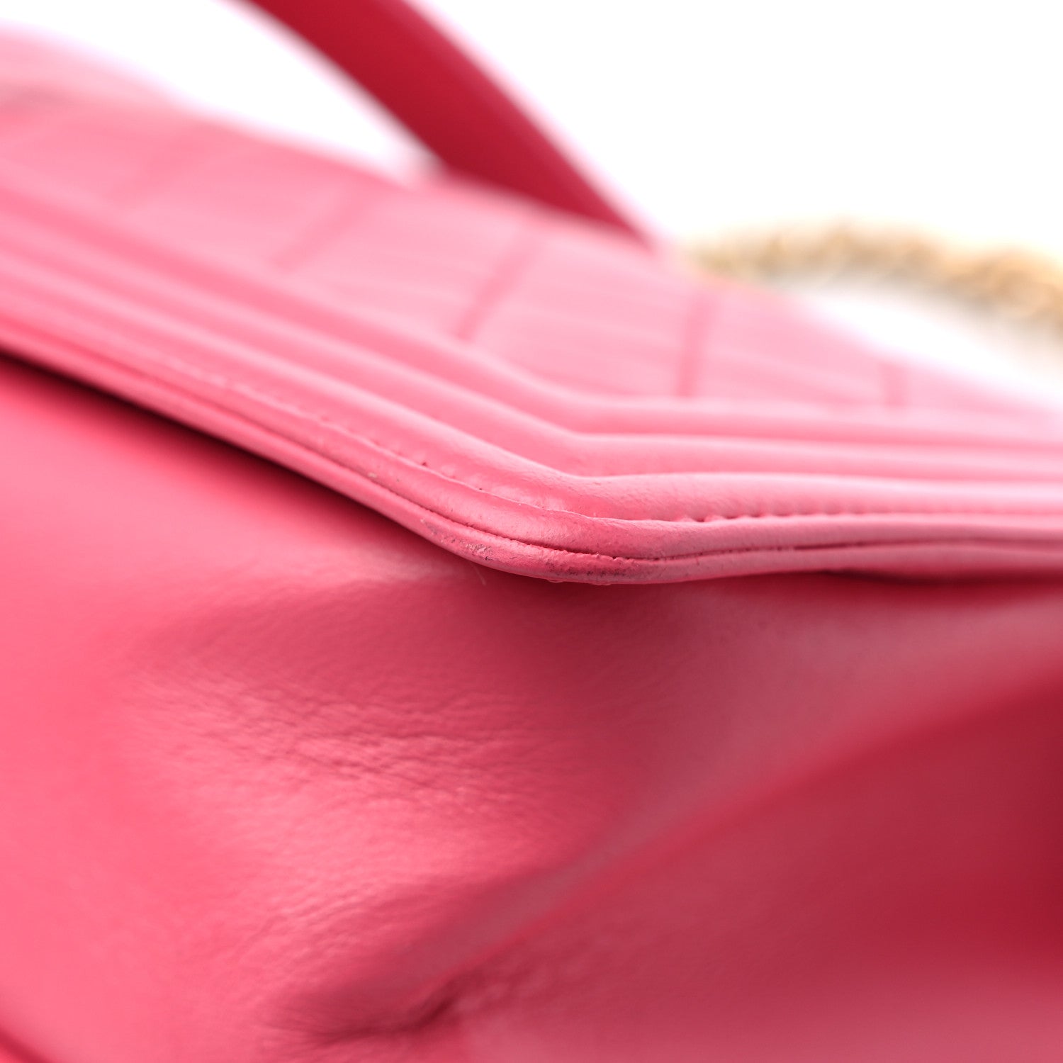Chanel Lambskin Quilted Medium Boy Flap Pink 11 of 15