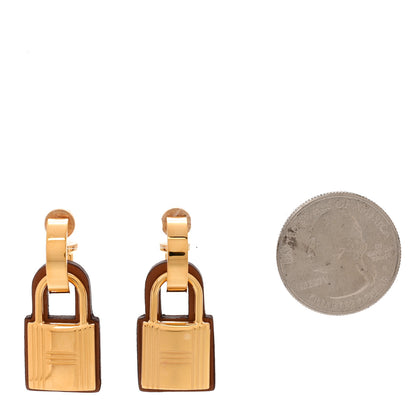 Hermes Swift O'Kelly Earrings Gold 2 of 5