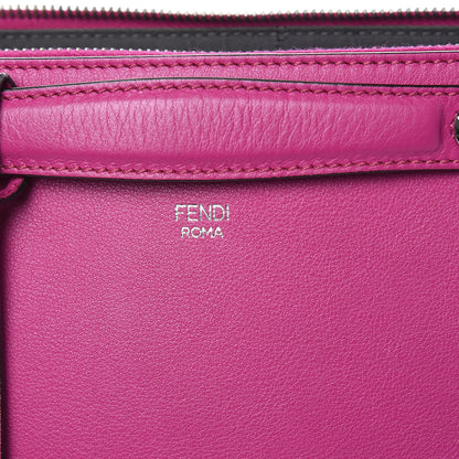 Fendi Vitello Dolce Medium By The Way Boston Bag Magenta 9 of 15