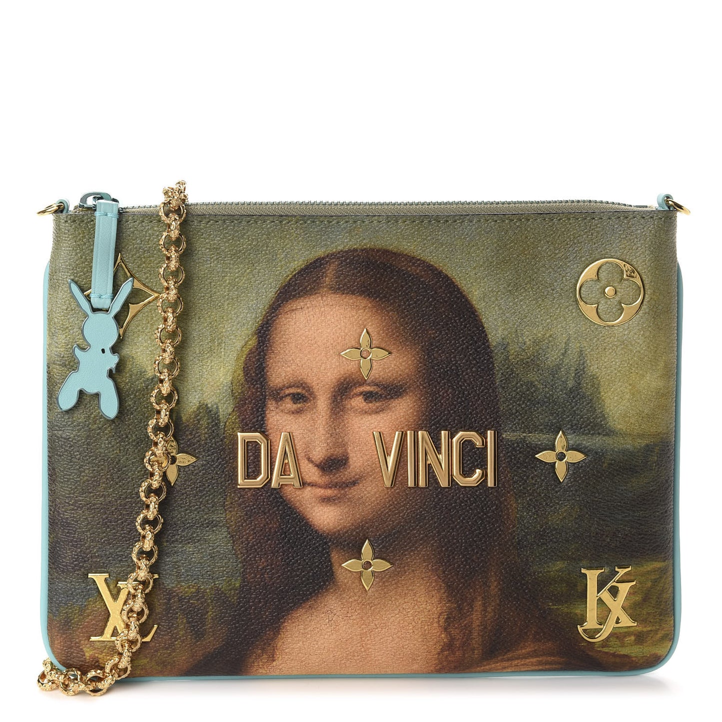 Masters Da Vinci Pochette Clutch Vert D’eau