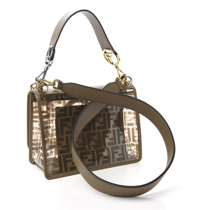 Fendi TPU FF Vitello Century F is Fendi Kan I Shoulder Bag Fango 2 of 8