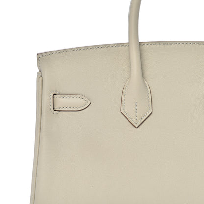 Hermes Swift Birkin 25 Gris Perle 23 of 33