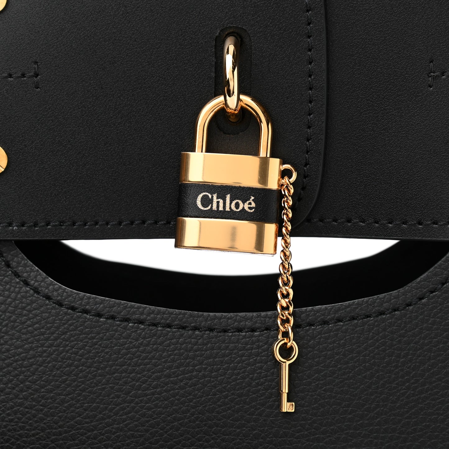 Smooth Grained Calfskin Medium Aby Tote Black