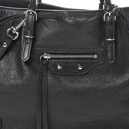 Balenciaga Veau Papier A6 Zip Around Tote Black 8 of 11