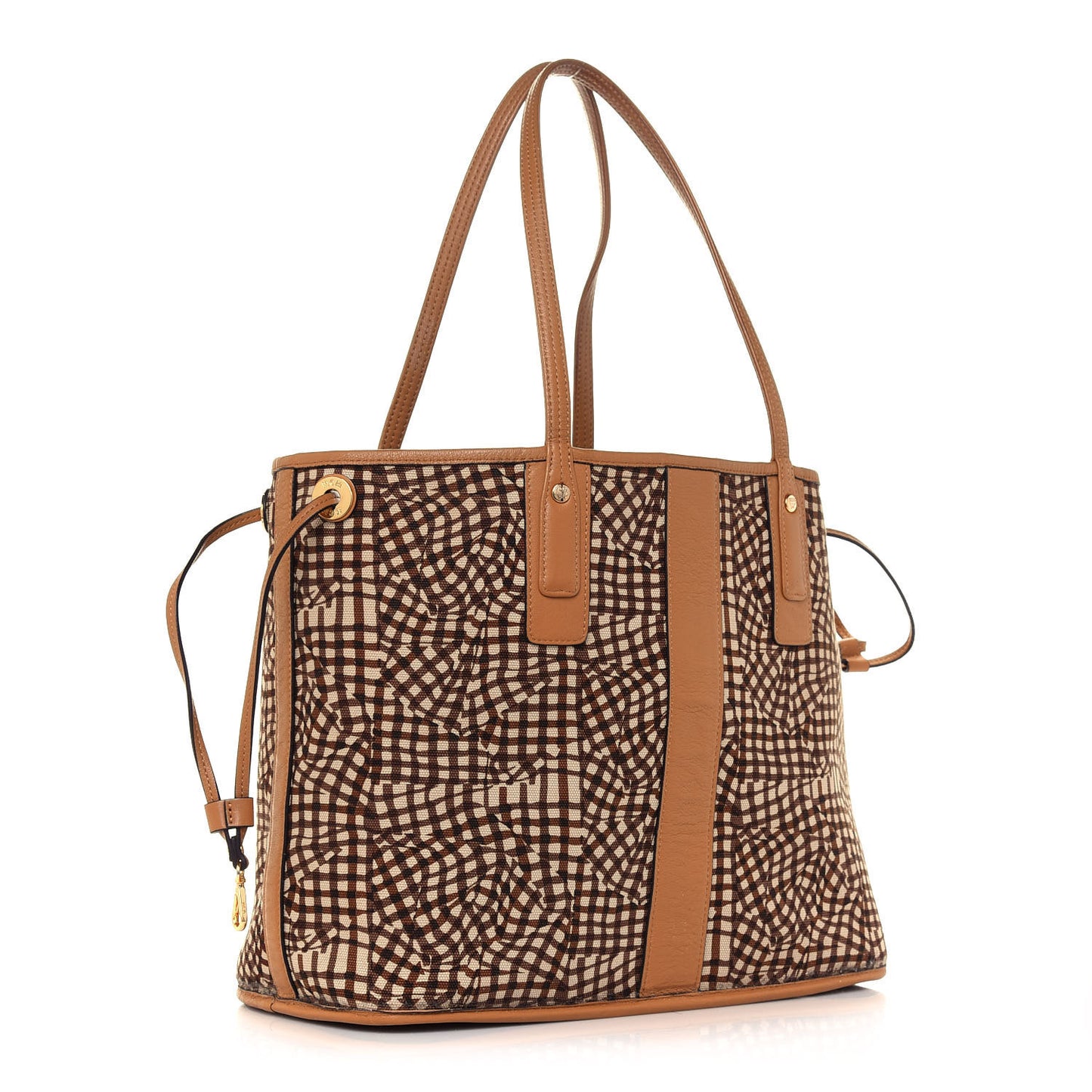 Visetos Medium Liz Reversible Shopper Tote Cognac