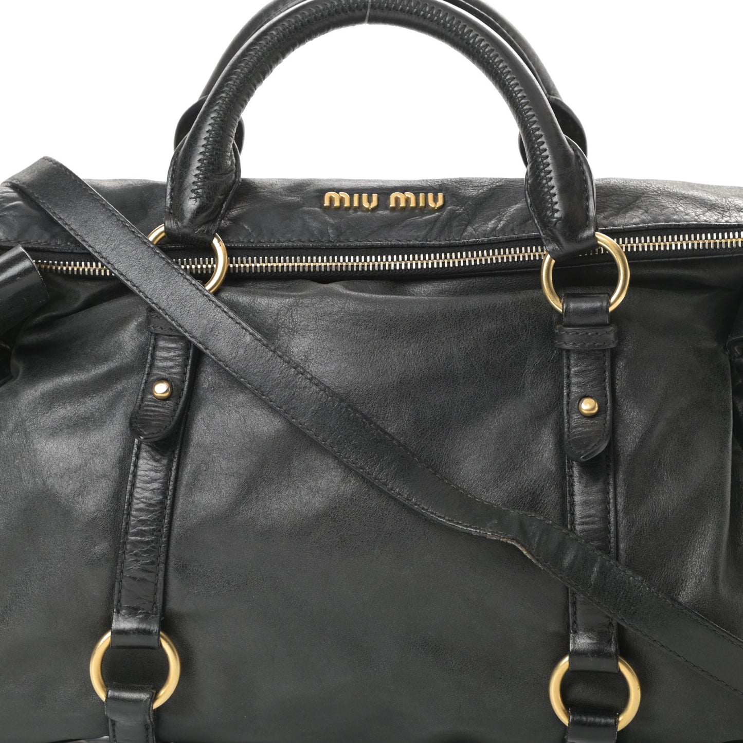 Soft Calfskin Small Bow Bag Black